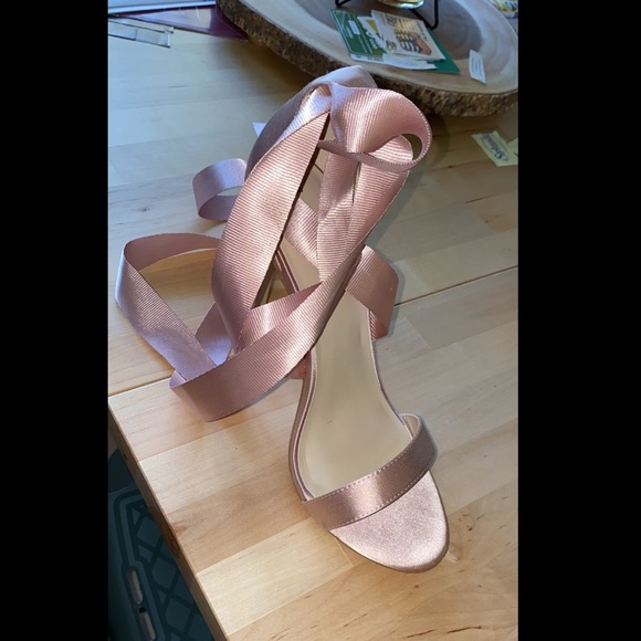 New Look Shoes Newlook Blush Pink Heels Poshmark